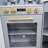 (Net) Wooden Play Kitchen for Kids / W10C968B