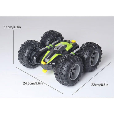 (NET) Wireless Stunt Remote Control Car 360°Rotating 4WD RC Vehicle Off-Road