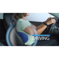 (NET) Back Support Pillow, Spark Innovators Comfy Curve - Lumbar Back Support Pillow - Ergonomically Designed