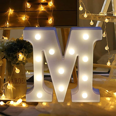 Led Light Alphabet