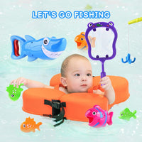 (Net) Summer Shark Grabber and Fish Catching Pool Fishing Game