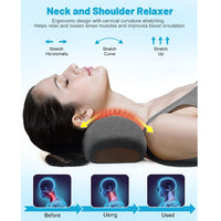 Cervical Neck Sleeping Pillow Hot Compress Relax Neck Massage