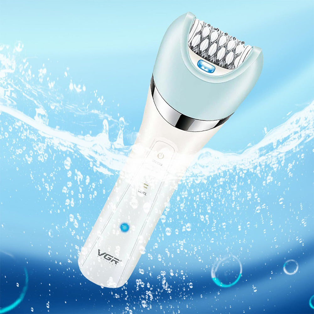 (NET)VGR Epilator for women for body, for face, for armpits, for heels, for depilation, for shaving / V-703