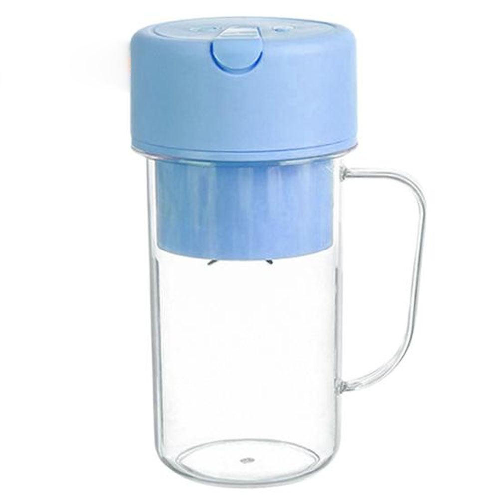 Straw Type, Juicing Cup, Portable Mini Juicer Straw Cup USB Rechargeable Electric Juicer Fruit Milkshake Blender / HS-08