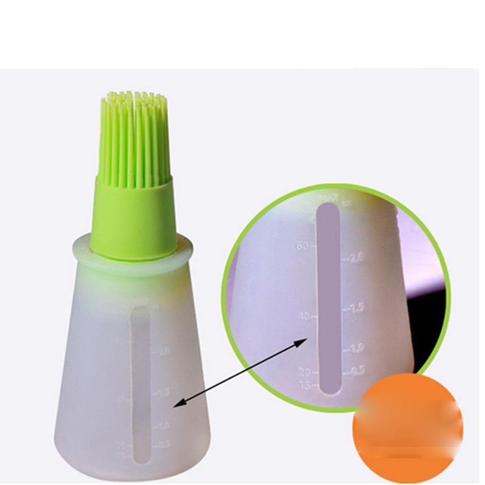 Silicone Squeeze Basting Brush Oil Dispenser