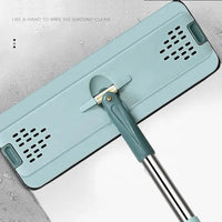 Mop Scratch Cleaning Automatic Spin Mop Bucket Flat Squeeze Hand Free Wringing Magic Microfiber Mop Home Floor Cleaning Mop / 406768