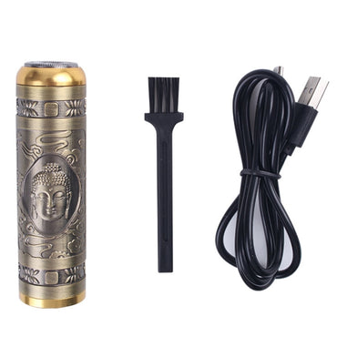 (net) Mini Electric Shaver Portable USB Rechargeable Shaver