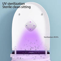 (NET) Toilet Sterilizer, Toilet Bowl Cleaner, Smart Electric UV Light Aromatherapy, Safe UV Lamp Toilet Cleaner for Washrooms Lavatories Bathrooms Restrooms / YX-530