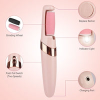 Electric Pedi Callous Remover, Professional Electric Foot Grinder File Callus Dead Skin Remover Pedicure Tool