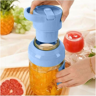 (Net) Tonton Juicer Cup, Portable Blender for Shakes and Smoothies, USB Rechargeable / DDT-01