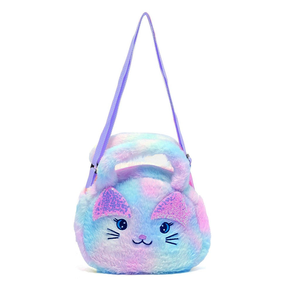 (NET) Furry Mini Bag