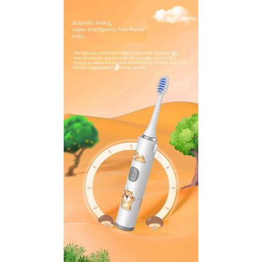 Child Acoustic Electric Battery Toothbrush Kid Cartoon / KN-301