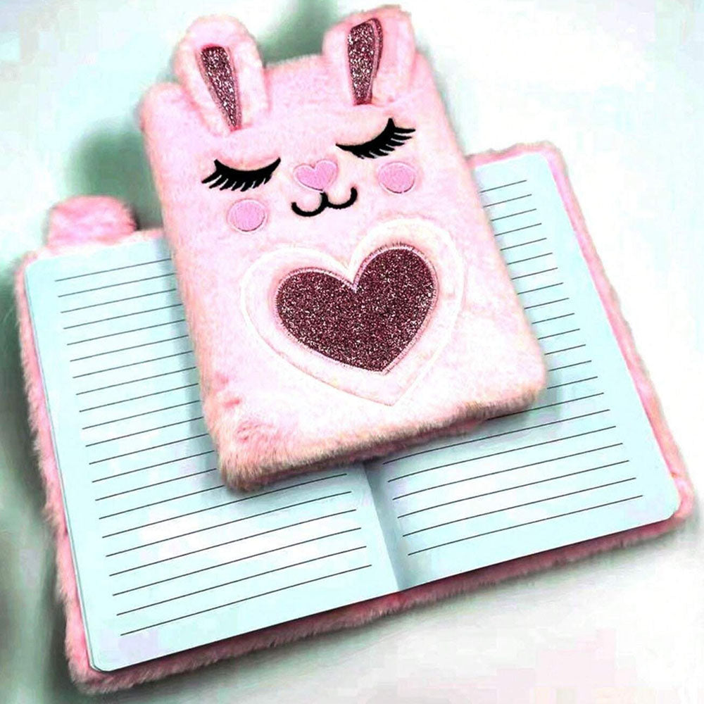 Cute Cartoon Plush Notebook