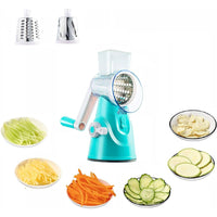 (Net) Tabletop Drum Grater Shredders & Slicers - Your Multifunctional Manual Vegetable Wizard