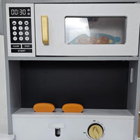 (Net) Wooden Play Kitchen for Kids / W10C968B