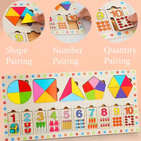 Number & Alphabet Quantity Association Table