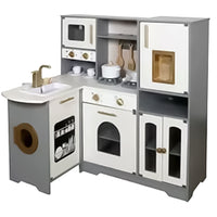 (Net) Wooden Play Kitchen for Kids