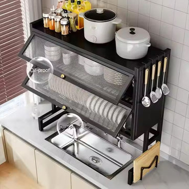 (Net) Double Layer Drain Rack