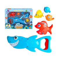 Baby Bath Toys Shark Grabber