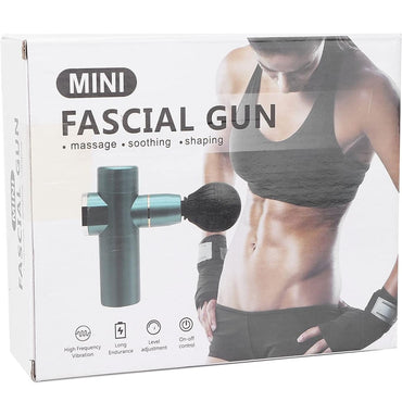 (Net) Muscle Massage Gun, USB Charging Powerful Muscle Percussion Massager Gun Comfortable Relaxing for Relieve Chronic Shoulder and Neck Pain