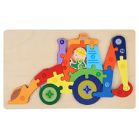 Wooden Jigsaw Puzzles Board
