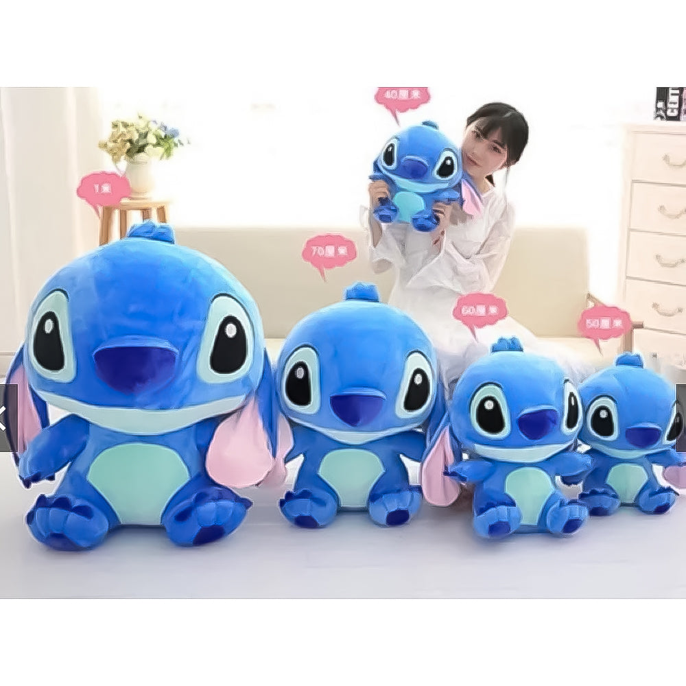 (Net) Stitch Blue Plush Toy 40 x 30 cm