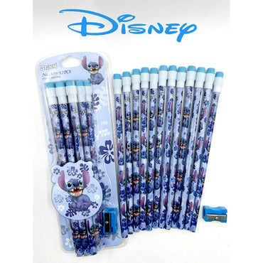 Pencils Set Stitch 12 Pcs With Sharpener / 211093