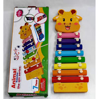 Toy Xylophone 8 Tones With Animal Figures