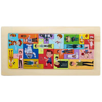 Wooden Educational Montessori Puzzle Toys for Curious Toddlers