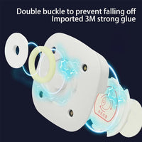 (NET) Toilet Sterilizer, Toilet Bowl Cleaner, Smart Electric UV Light Aromatherapy, Safe UV Lamp Toilet Cleaner for Washrooms Lavatories Bathrooms Restrooms / YX-530