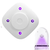 (NET) Toilet Sterilizer, Toilet Bowl Cleaner, Smart Electric UV Light Aromatherapy, Safe UV Lamp Toilet Cleaner for Washrooms Lavatories Bathrooms Restrooms / YX-530