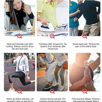 (Net) Muscle Massage Gun, USB Charging Powerful Muscle Percussion Massager Gun Comfortable Relaxing for Relieve Chronic Shoulder and Neck Pain