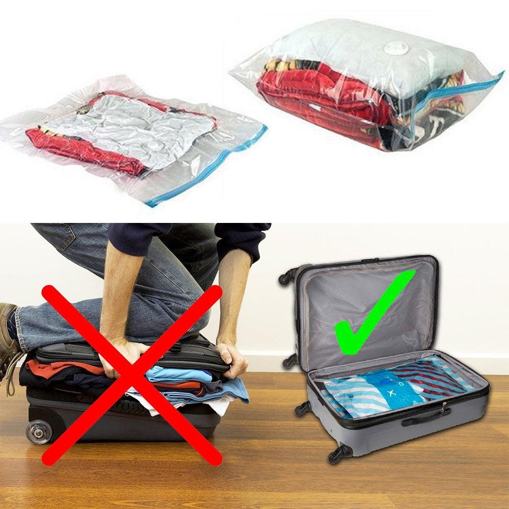 (Net) Vacuum Bag More Closet Space, More Protection  50 x 60 cm