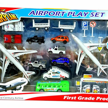 Kids Airport Play Set Airplane