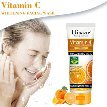 (NET) Vitamin C Whitening Facial Wash Hyaluronic Acid Multi Function 100ml/219319