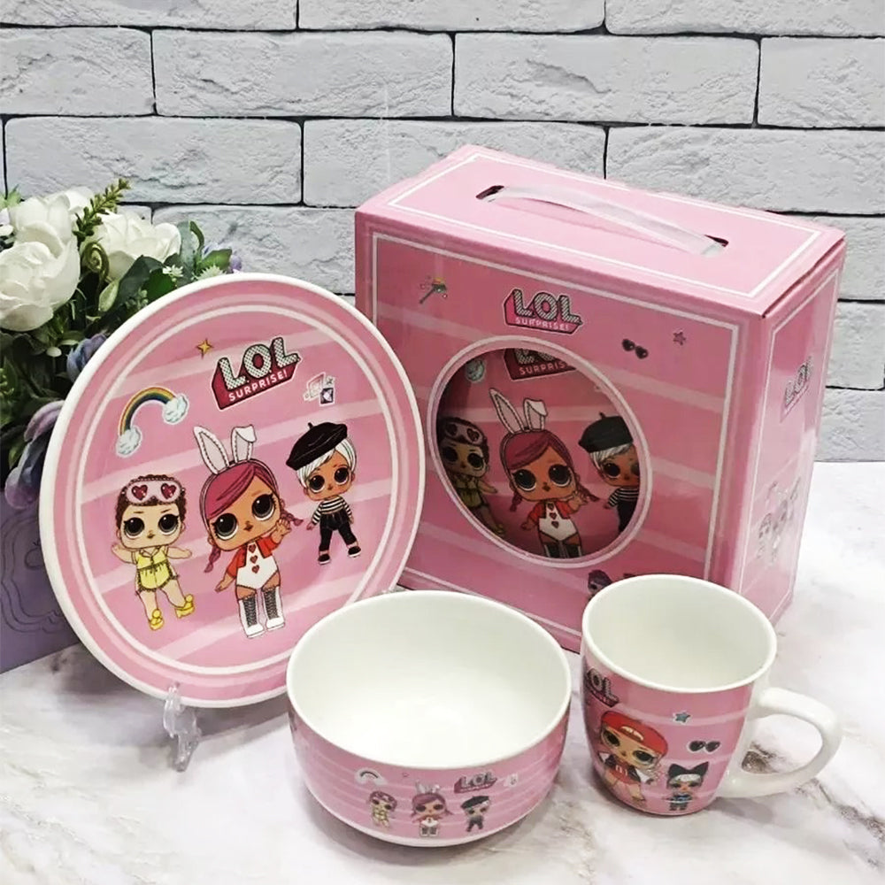 Mini Mouse Ceramic Mug Set Of 3 pcs