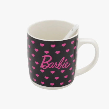 Barbie Ceramic Mug With Spoon