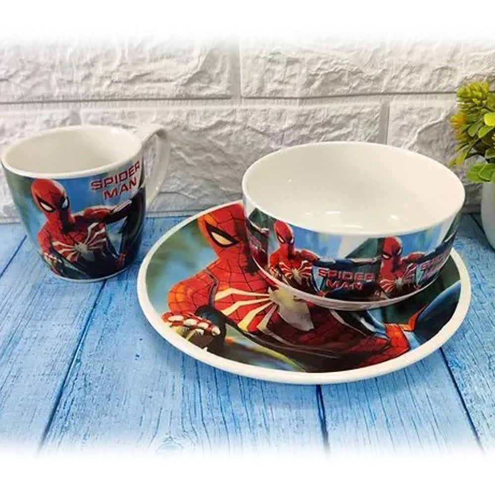 Spider Man Ceramic Mug Set Of 3 pcs