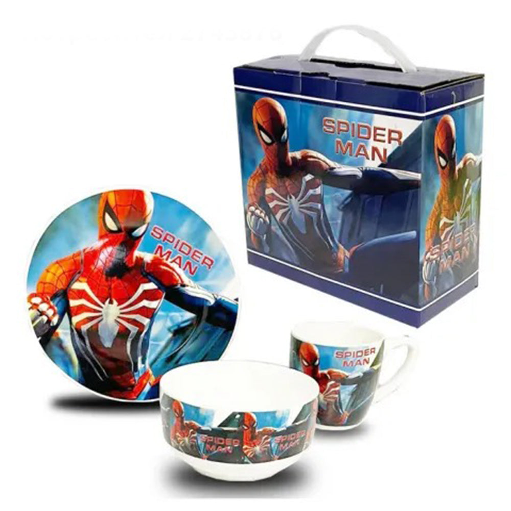 Spider Man Ceramic Mug Set Of 3 pcs