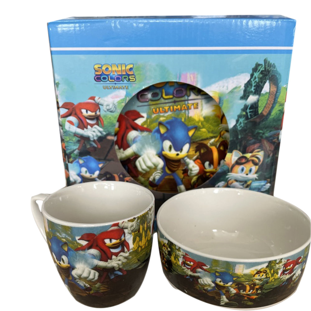 Sonic Ceramic Mug Set Of 3 pcs