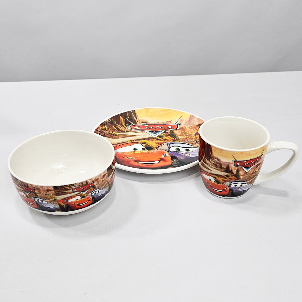 Cars Ceramic Mug Set Of 3 pcs