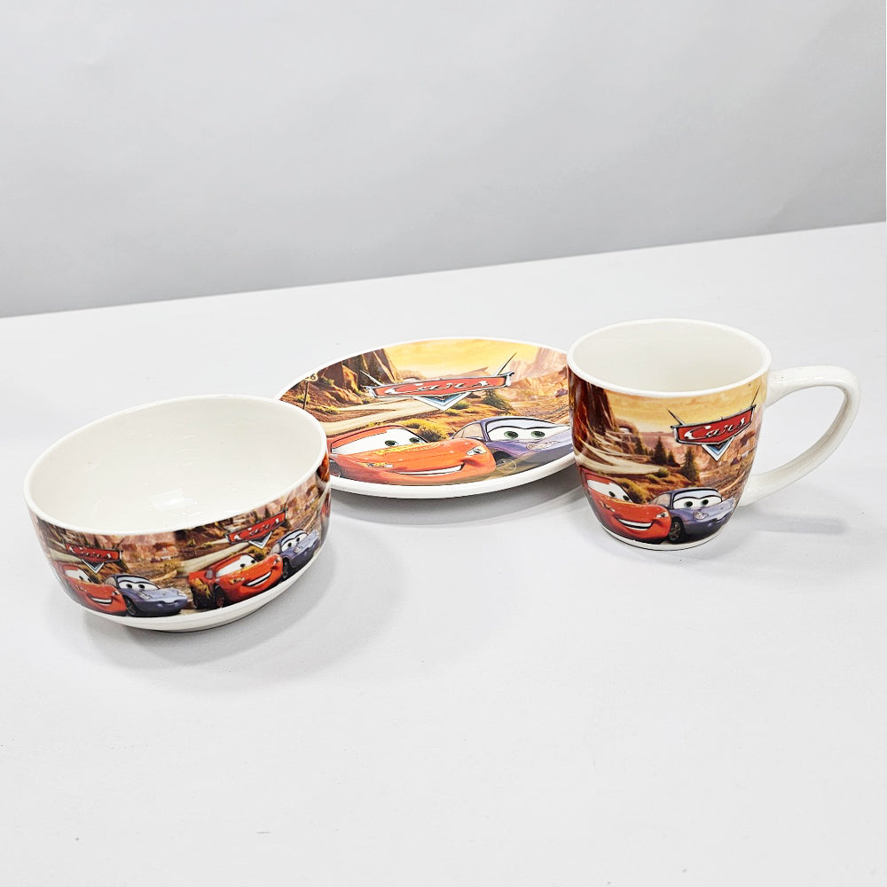 Cars Ceramic Mug Set Of 3 pcs