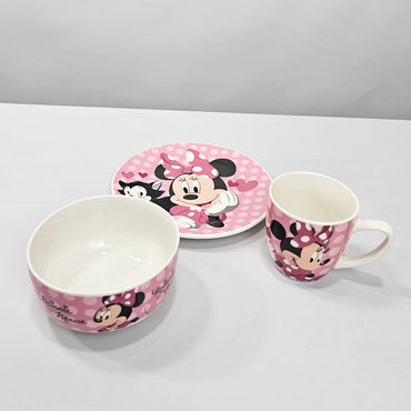 Minnie Mouse Ceramic Mug With Plate