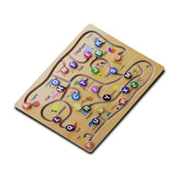 Alphabet Game Toy For Kid Good For Early Developmental Activity Improves Fine Motor Skills And Color Recognition