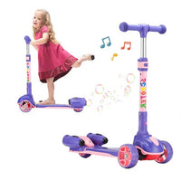 (Net) Scooter Bubble Spray 3 Wheel