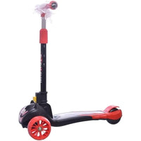 (Net) Scooter Big Pedal Foldable Adjustable Height Scooter 3 Wheel