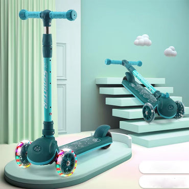 (Net) Kids Scooter Ride-On With Brakes