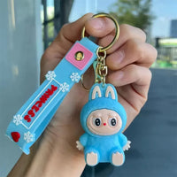 ( Net ) Princess Perch Labubu 3D Keychain