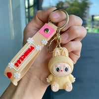 ( Net ) Princess Perch Labubu 3D Keychain