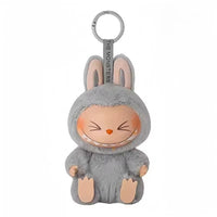 (NET) Labubu Have A Seat Series Doll Model Monster Keychain
